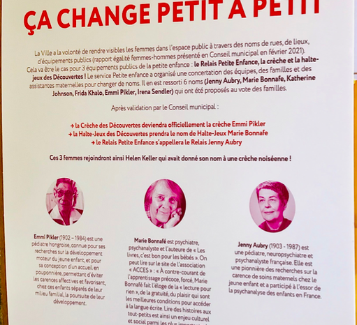 Une halte jeux baptisée du nom de Marie Bonnafé !